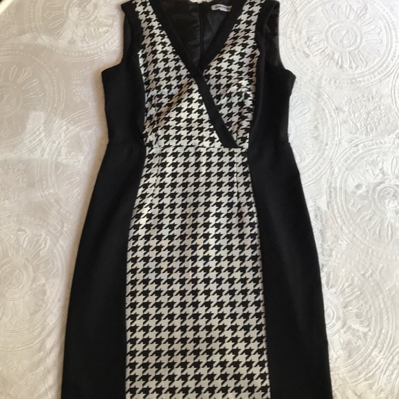 shelby and palmer black and white dress